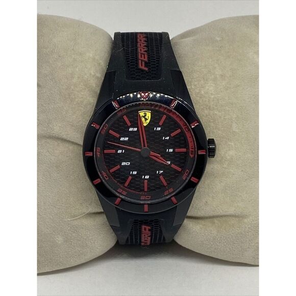Ferrari Scud Erica SF27.4.47.0217 Men Black Strap Analog Dial Quartz Watch Y772 - Picture 3 of 12